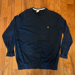 Timberland Pullover Navy Crewneck Sweater
